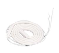 Irfora Cavo di Calore a Tubo 1 Metro, Auto -regolamento Impermeabile in Gomma in Silicone in Silicone AC220V 40W, Riscaldatore Impermeabile a Doppio Isolamento per lo Scongelamento,