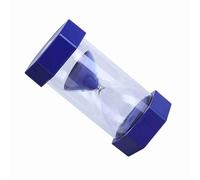 Irfora Clessidra, Timer a Clessidra da 3/10/20/30/60 Minuti, Plastica di Alta qualità, Colori Assortiti, Gadget Creativo, per Casa e Ufficio, Design Raffinato, Promemoria del Tempo (60 punti blu)