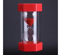 Irfora Clessidra, Timer a Clessidra da 3/10/20/30/60 Minuti, Plastica di Alta qualità, Colori Assortiti, Gadget Creativo, per Casa e Ufficio, Design Raffinato, Promemoria del Tempo (30 punti gialli)