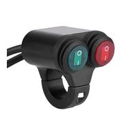 Irfora Interruttore di Controllo Moto, Interruttore LED Manubrio (D) | Design impermeabile, prestazioni durevoli, installazione semplice, compatibile con la maggior parte delle moto