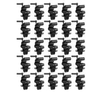 Irfora Isolatori per Pali T, 25 Pezzi Clip di Bloccaggio | Materiale plastico, compatibile con pali da 1-1/4 pollici, installazione semplice, per fattoria e giardino