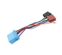 Irfora Kit Cablaggio Autoradio Stereo Auto ISO per | Materiale ABS premium, installazione semplice, resistente al calore, codici colore standardizzati
