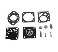 Irfora Kit di Riparazione Carburatore Set Guarnizioni Motosega, Kit Carburatore con 6 Accessori, 3 Tamponi di Carta, 2 Guarnizioni, Scatola di Immagazzinaggio per Modelli Tillotson