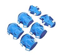 Irfora Kit Protettivo per Pattinaggio a Rotelle per Bambini, Comode Protezioni Ginocchia e Gomiti Bambini (Blu)