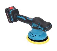 Irfora Lucidatrice per Auto Elettrica Senza Fili 21V Lucidatrice Automatica Multifunzionale per la Lavorazione del Legno Lucidatura dei Metalli Restauro di Mobili Pulizia (Spina UE da 100 a 240 V)