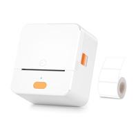 Irfora Macchina per etichette P1 Stampante termica tascabile per adesivo 57 mm per l'organizzazione di etichette adesive per studio Con te FAI te Larghezza etichetta 20-50 mm supporto