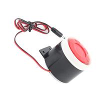 Irfora Mini Avvisatore Acustico Cablato da 110 DB Forte Resistenza Lunga Durata Suono Forte per Spaventare i Ladri Protezione della Sicurezza Domestica