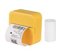 Irfora Mini stampante termica tascabile multifunzione portatile per adesivi 203DPI stampa fotografica istantanea supporta la connessione BT per smartphone con 1 rotolo di carta da 57 mm