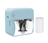 Irfora Mini Stampante Termica Tascabile Multifunzione Portatile Sticker 300DPI Stampa Foto Istantanea Supporto Connessione BT per Smartphone con 1 Rotolo di Carta 57mm Compatibile con iOS Sistema