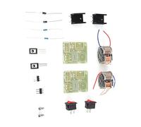 Irfora Modulo Bobina di Accensione Ad Inverter Generatore Ad Alta Tensione da 15 KV, Dimensioni Ridotte Alta Efficienza, 2 Set di Parti Smontate con Generatore Anioni per