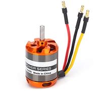 Irfora Motore Brushless RC 3548 in Metallo, Potente per Aeromodelli | Coppia elevata, funzionamento silenzioso, facile da sostituire, valori KV multipli, progettati per modelli ad ala fissa