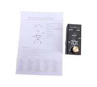 Irfora Pedale Effetto per Chitarra con 55 Ritmi Versatili True Bypass per Sessioni in Studio di Chitarra Elettrica e Basso 3,66x2,09x1,69 Pollici