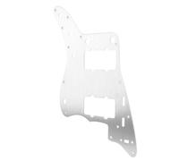 Irfora Plettro per Chitarra, Lega di Alluminio Durevole (Oxidized Silver) | 13 fori per viti di montaggio, protezione antigraffio, vestibilità versatile