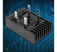 Irfora Ponte Raddrizzatore 100A 1600V per Conversioni Bifase | Materiale metallico, struttura durevole, buona dissipazione del calore, compatibilità con l\'alimentatore
