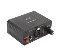 Irfora Preamplificatore per Microfono, Uscita XLR 48 V, Alto Guadagno, Basso Rumore, Alloggiamento in Metallo, Preamplificatore per Microfono Dinamico e a Condensatore per SM7B,
