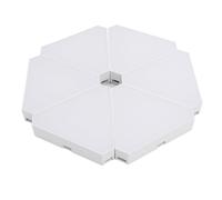 Irfora RGB LED LED LIGHT, 6 Set Luci Triangolari 16 Milioni di Colori Sync Music Modular Design App Remote Control