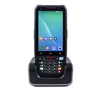 Irfora Scanner portatile POS Android 10.0 PDA terminale 1D/2D/QR con stazione di ricarica, supporto 2/3/4G WiFi BT comunicazione con touchscreen da 4,0 pollici, per supermercato, ristorante, magazzino