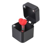 Irfora Scatola Dell'amore Stampata in 3D, Regalo Speciale 5x5x5cm | Plastica resistente, sorprendente scatola per anelli di fidanzamento, decorazione per la casa