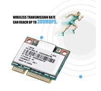Irfora Scheda Wireless Mini PCI-E 4.0 Dual Band 2.4G/5Ghz AR5B22 da 300 Mbps, 100% Nuova e di Alta qualità, Adatta a Laptop con Scheda Madre Mini PCI-, Soluzione Eccellente per Le