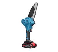 Irfora Seghe da potatura portatile,21 V 6 pollici sega elettrica portatile piccola motosega a catena per legno motore a spazzola per la lavorazione del legno da giardino