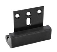 Irfora Serratura per Porta di Sicurezza Domestica Robusta Lega di Alluminio Serratura Sicurezza a Prova Bambino Rinforzo per Porta Anteriore Garage Camera Letto (Nera)