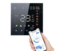 Irfora Smart Tuya - Termostato WiFi, controllo vocale, 3A, display LCD programmabile digitale, touch screen, riscaldamento a pavimento, regolatore di temperatura, termostato da parete intelligente