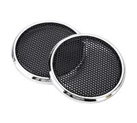 Irfora Speaker Mesh Cover, 1 Pollice Custodia Protettiva in Acciaio | Resistente agli urti, materiale solido e solido, design decorativo, adatto a piccoli altoparlanti, installazione semplice