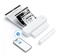 Irfora Stampante a trasferimento termico portatile A4 Stampante a trasferimento wireless per tatuaggi da utilizzare con cellulare/lap 56 mm/77 mm/107 mm/210 mm/216 mm (2 pollici/3 pollici/4 pollici/8