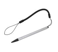 Irfora Stilo Resistivo, Penna con Punta Rigida in ABS con Corda a Molla, Compatibile Dispositivi Touch Screen Resistivi, per Navigatore POS PDA, per Scrivere Sullo Schermo (Argento)