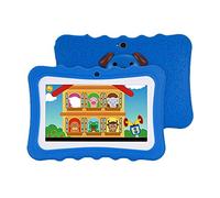 Irfora Tablet per bambini Schermo da 7 pollici Doppia fotocamera Android Quad-core Versione WiFi Macchina per l'apprendimento precoce Educativo Regalo per i più piccoli Bambini
