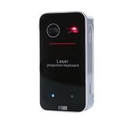 Irfora Tastiera Mini tastiera virtuale Wireless BT Connect adatta per telefono, tablet, lap, compatibile con Windows XP e iOS8 / Android 4.0 / Mac OSX, portatile da trasportare con funzione mouse,