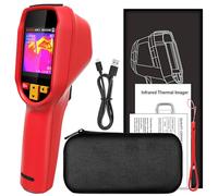 Irfora termocamera portatile da -20 ℃ a 550 ℃ piccola termocamera supporta la misurazione della temperatura media massima e minima immagazzinamento immagini 2,4 pollici TFT display