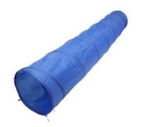 Irfora Tunnel Pieghevole per Giocare a Cani, Esercizi di abilità Robuste per L'addestramento degli Animali Domestici, Blu 19,7 X 118,1 Pollici