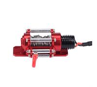 Irfora Verricello Metallico per Auto da Scalata RC | Materiale durevole ed ecologico, lavorazione CNC accurata, compatibile con SCX10, D90, D110, TF2,