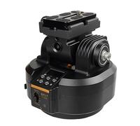 Irfora YT2000 Testa motorizzata Pan Tilt Testa a sfera PTZ elettrica Supporto per tracciamento oggetti Testa panoramica per treppiede 4,4ibs Capacità di carico Girevole a 360° con telecomando Clip per