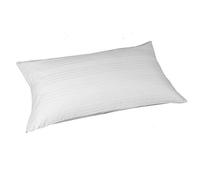 Irge 2 federe per guanciali Cuscino Cerniera in Puro Cotone 50X80 CM