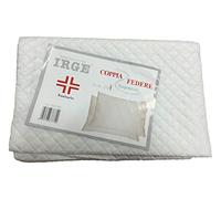 Irge Coppia federe Trapuntata Zip Sanitario 50x80 cm