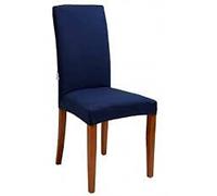 Irge Coprisedie con schienale 4 pezzi Elasticizzato Copertura della sedia bi-elastico per una misura universale, Coppia spandex Coprisedia molto facile da pulire e di lunga durata (Panna)