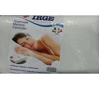Irge GUANCIALE Cuscino Memory CERVICALE Anallergico Rivestimento in Cotone