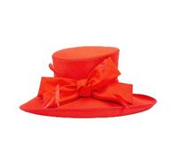 IRGVJIFR Cappello Sposa Cappelli da Sposa di Lusso, Cappelli Formali for Donna, Sinamay con Parte Superiore Piatta e Piume, for Il tè del pomeriggio per la Festa