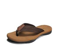 IRGVJIFR Ciabatte Casa Infradito da uomo comodi sandali spiaggia for l'estate antiscivolo durevoli pantofole in EVA ad asciugatura rapida scarpe interno per interni(Brown,39-40)
