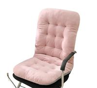 IRGVJIFR Cuscini Sedie Giardino Cuscino for poltrona lounge con design a cinghia da 1 pezzo Glutei invernali per la casa(Pink)