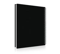 Irich A4 Cartelle Portaspartiti, Raccoglitore Porta Spartiti Musicali Con 120 Maniche, Supporto Rapido e conveniente per file, carta, archivi (60 Scomparti, Nero)