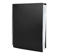 Irich A4 Cartelle Portaspartiti, Raccoglitore Porta Spartiti Musicali Con 60 Maniche, Supporto Rapido e conveniente per file, carta, archivi (Nero)