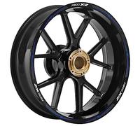 IRIDEA DESIGN adesivi cerchi moto thunder blu opaco compatibile con BMW F 900 XR 900 2008-2022