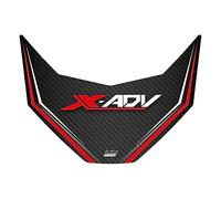 IRIDEA DESIGN Adesivo 3D parafango rosso 3D resinato compatibile con HONDA X-ADV 750 2017-2020