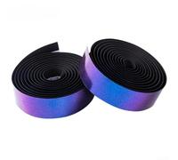 Iridescent Pu Bicicletta Manubrio Nastro Con Eva Core Per Strada E Mtb Bike, Verde (Blu)