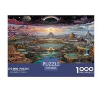 Iridescent Sanctuary Puzzles Giochi Educativo 1000 Elementi Giochi Divine Rivers of All Realms Puzzle Relax Decorazione Perfetta Giochi-rompicapo Per Adulti E Ragazzi 38x26cm/1000pcs