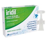 IRIDIL Gocce oculari lenitive del rossore agli occhi 10 monodose