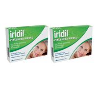iridil® Maschera Riposo Occhi 2x1 pz Maschera viso